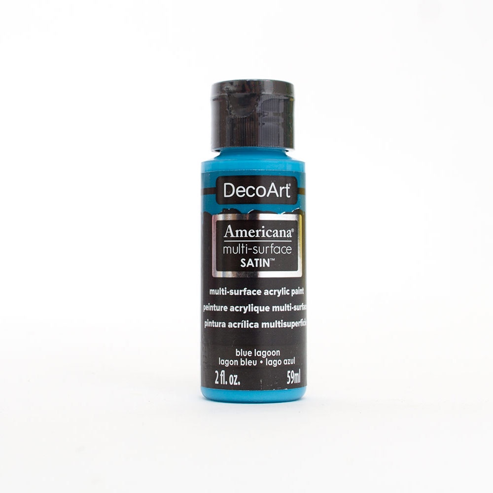 Americana, Acrylic, Art & School, Multi-surface, Paint, 2 ounce, 45270, Blue Lagoon